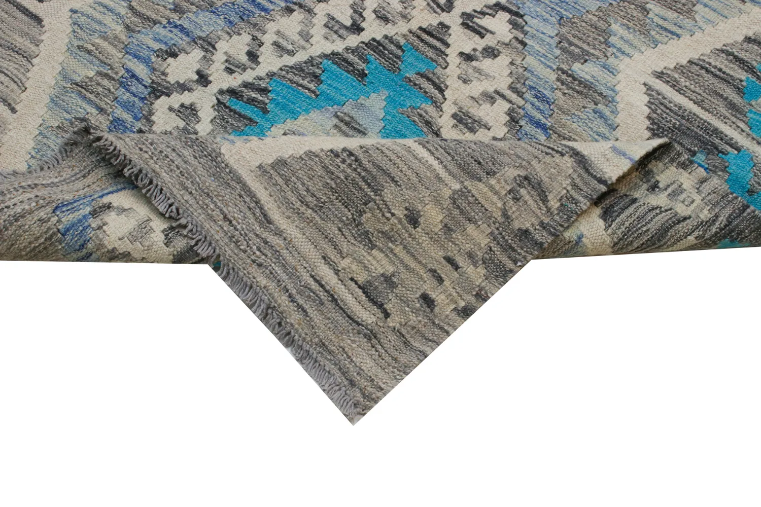 Orientalischer Teppich - Vegi Kelim Hand Woven - 86 x 123 cm