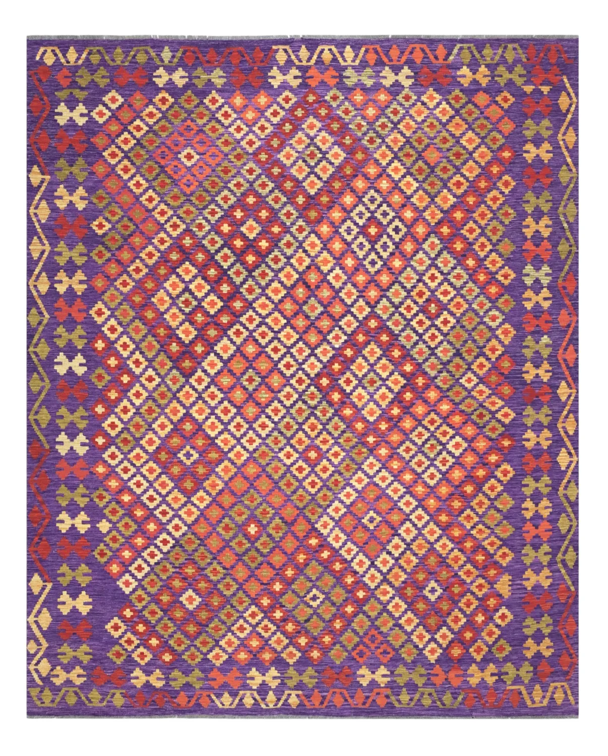 Orientalischer Teppich - Vegi Kelim Hand Woven - 250 x 299 cm