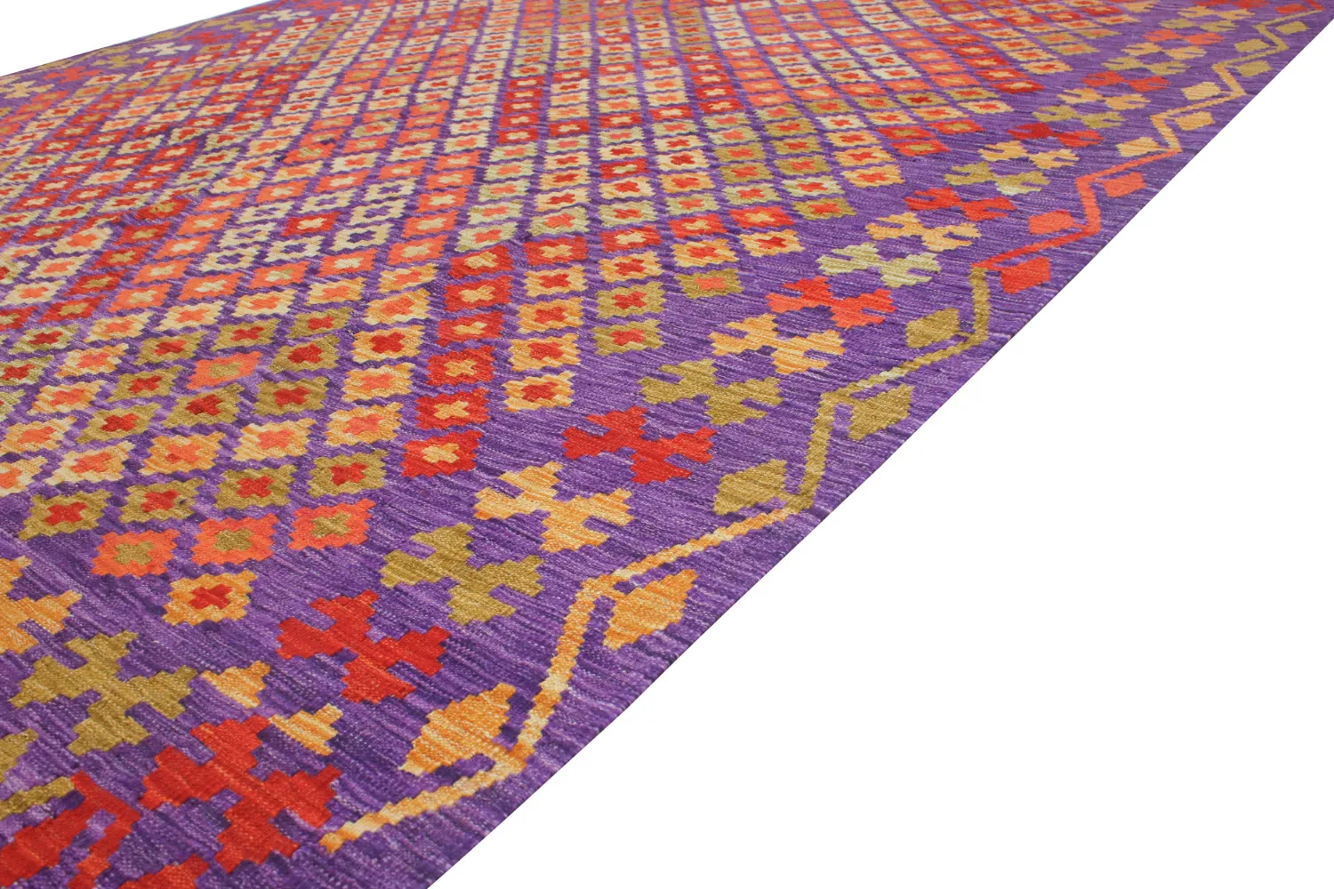 Orientalischer Teppich - Vegi Kelim Hand Woven - 250 x 299 cm