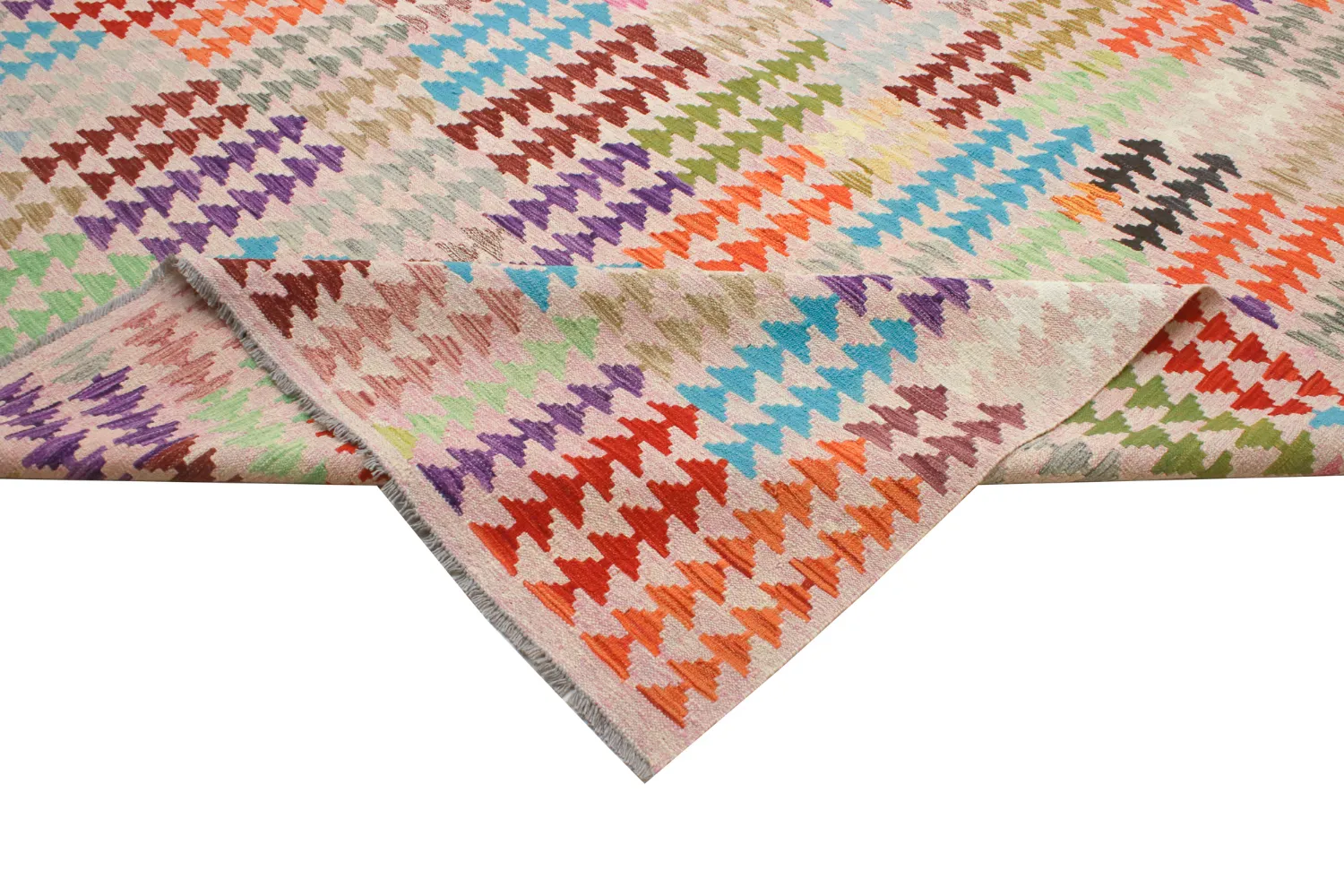 Orientalischer Teppich - Vegi Kelim Hand Woven - 298 x 403 cm