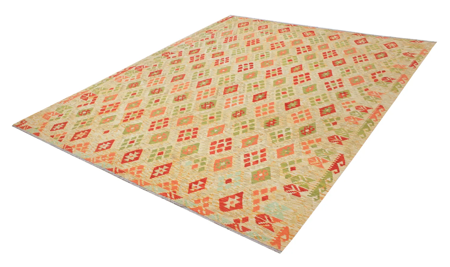 Orientalischer Teppich - Vegi Kelim Hand Woven - 305 x 392 cm