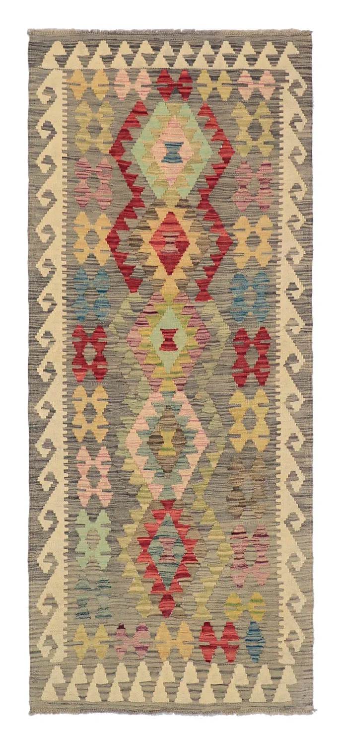 Orientalischer Teppich - Vegi Kelim Hand Woven - 81 x 199 cm