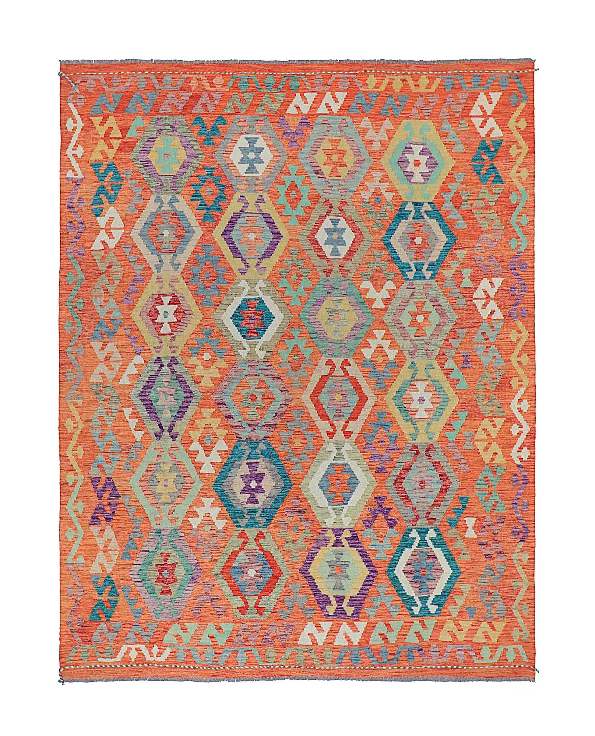 Orientalischer Teppich - Vegi Kelim Hand Woven - 183 x 240 cm