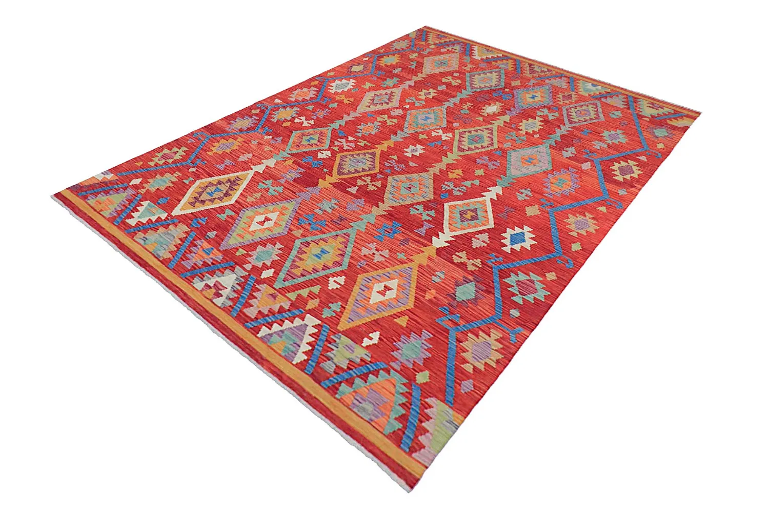 Orientalischer Teppich - Vegi Kelim Hand Woven - 201 x 300 cm