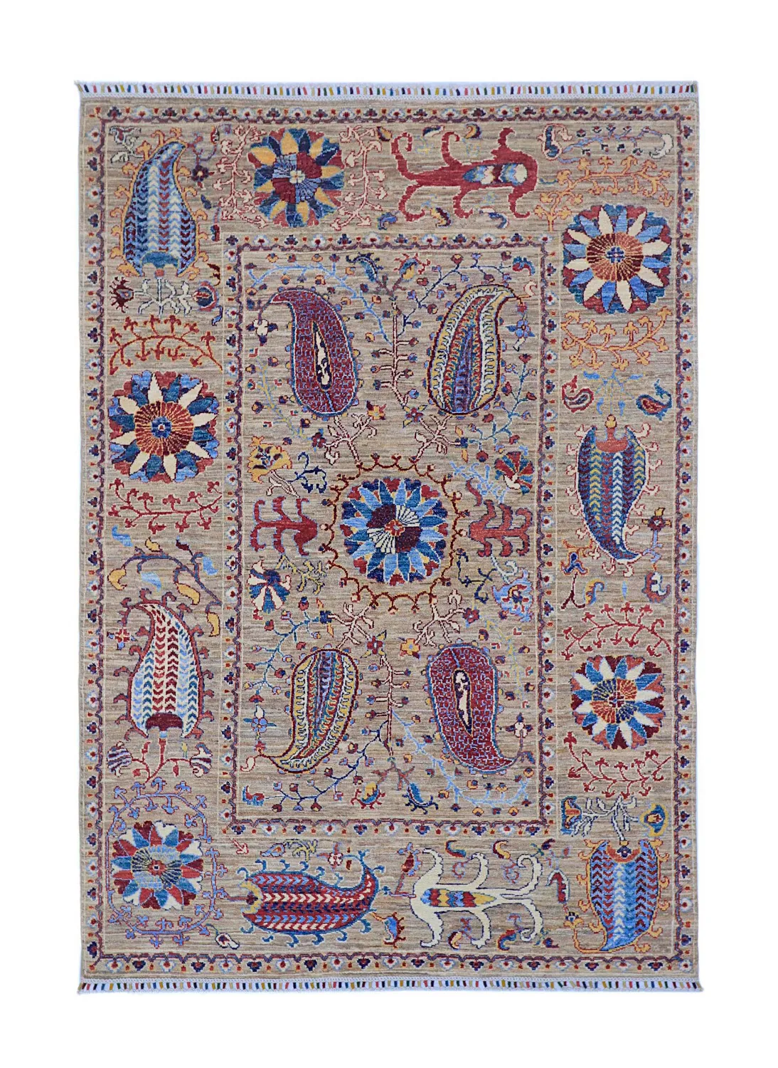 Orientalischer Teppich - Chaman Rug Hand Knotted - 163 x 236 cm