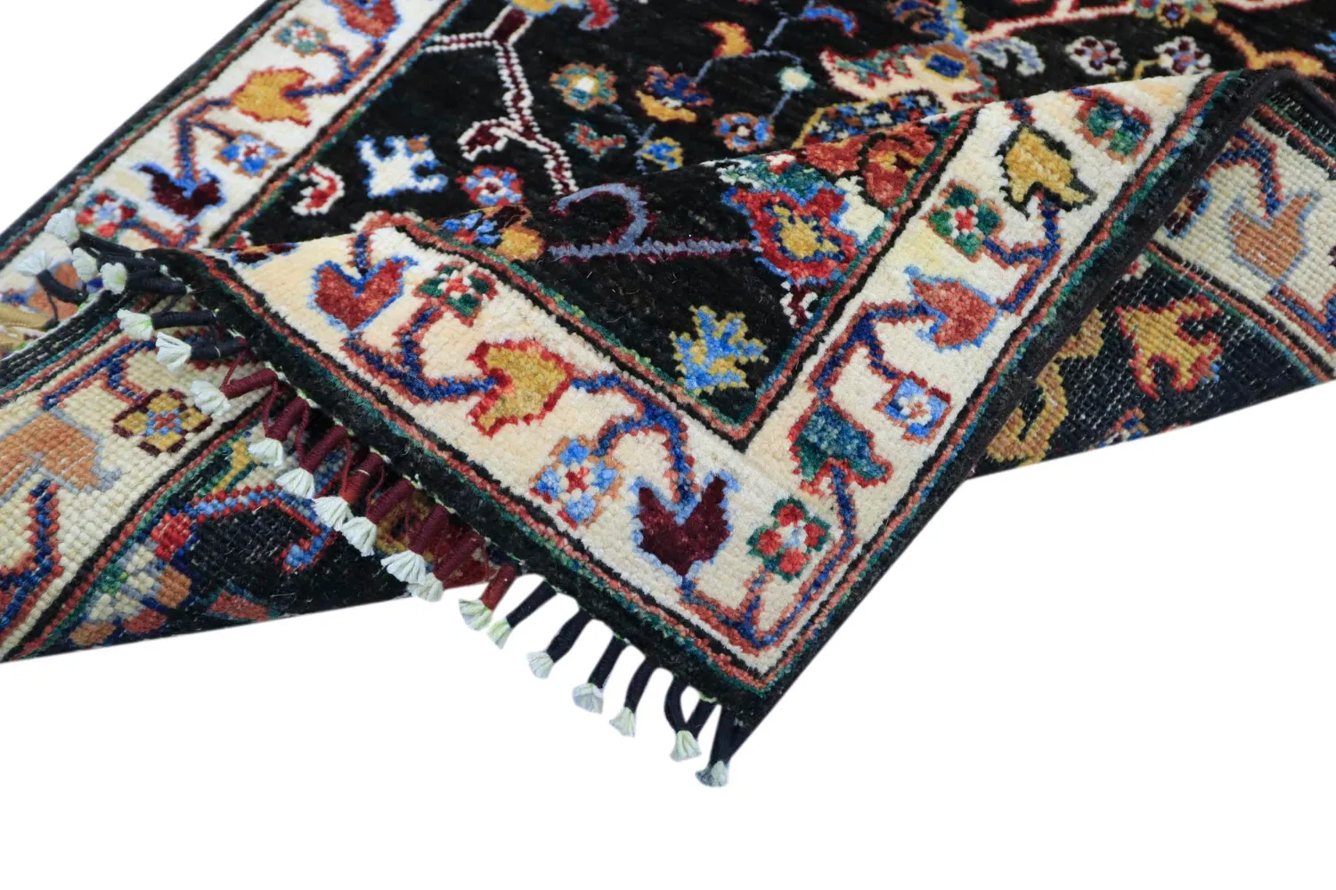 Orientalischer Teppich - Chaman Rug Hand Knotted - 63 x 150 cm