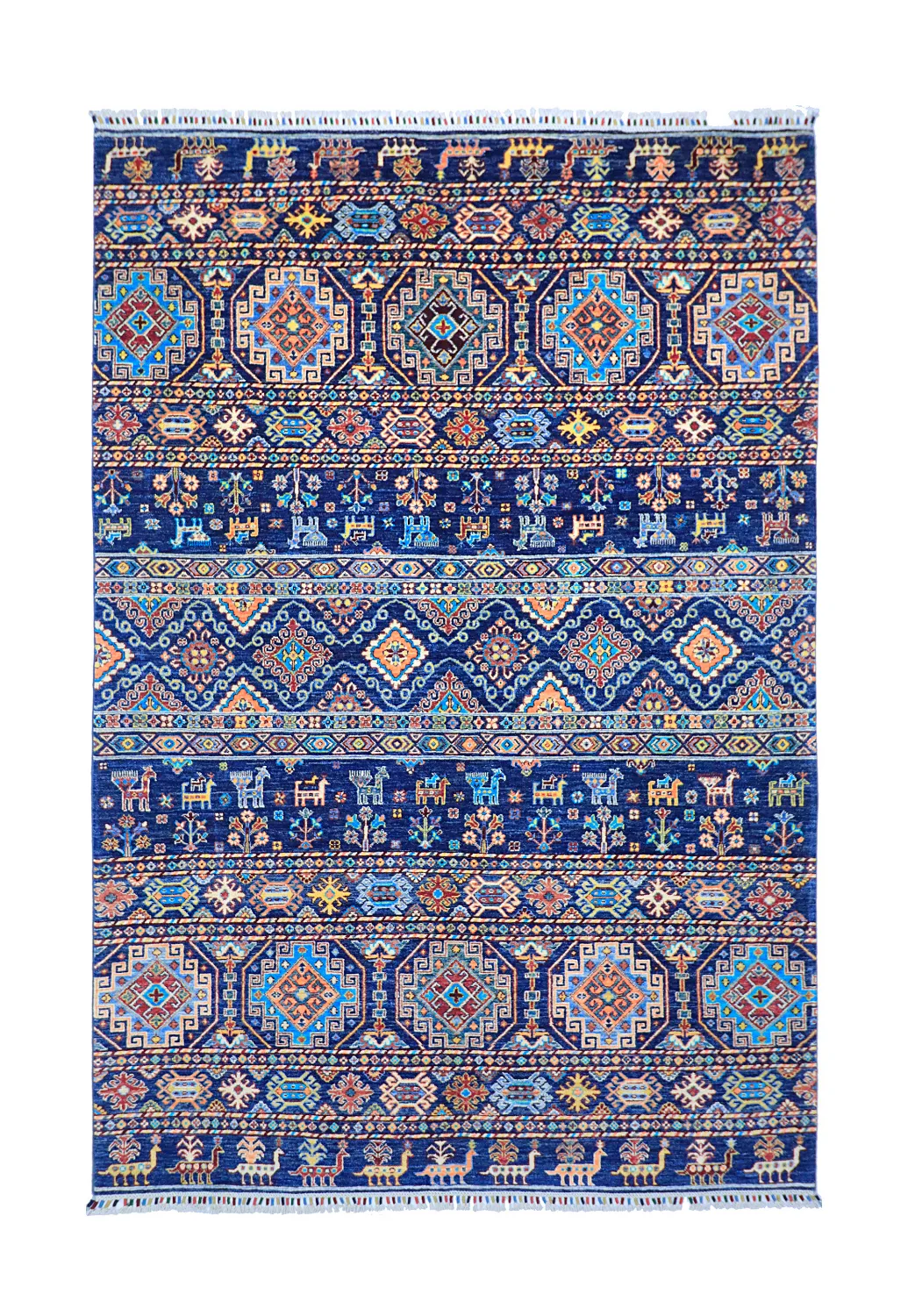 Orientalischer Teppich - Chaman Rug Hand Knotted - 195 x 294 cm