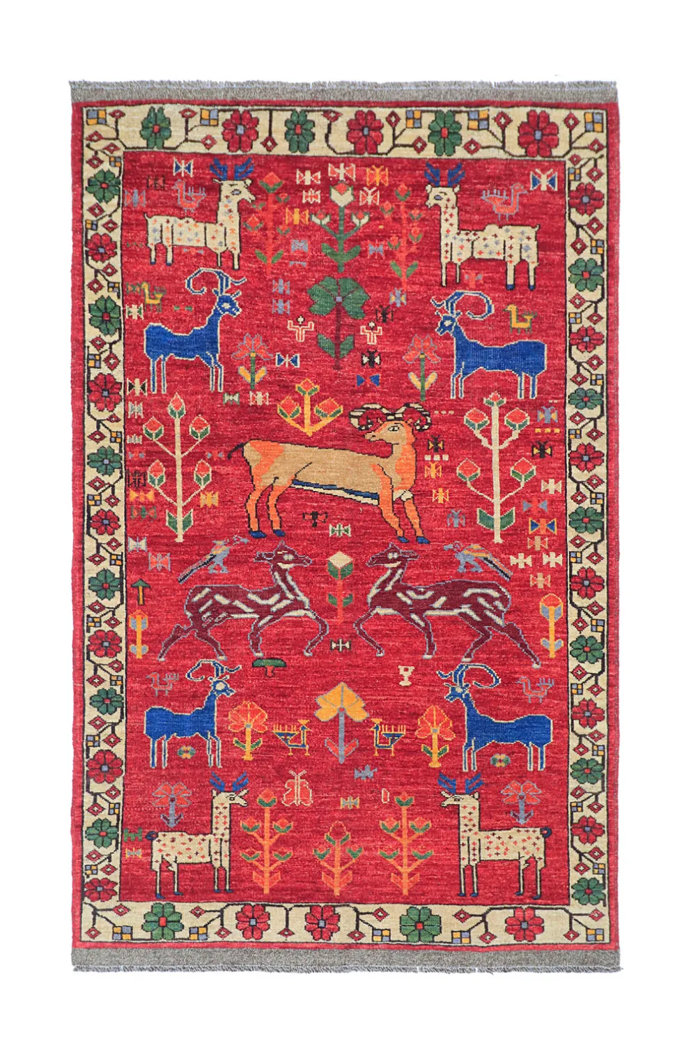 Orientalischer Teppich - Tribal Hand Knotted - 158 x 239 cm