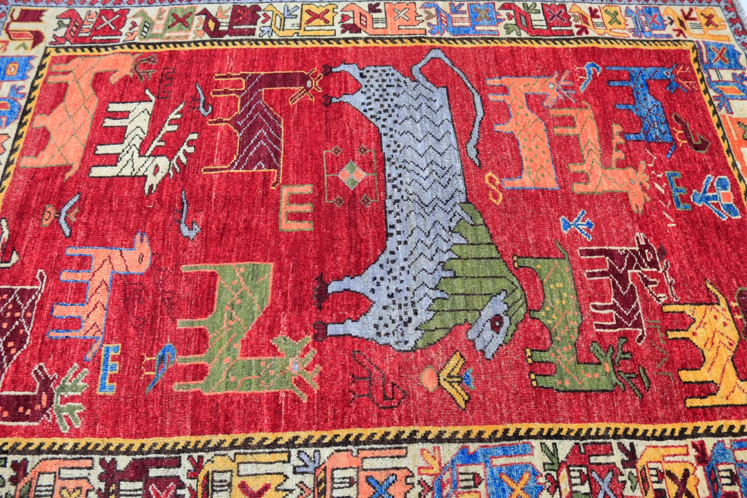 Orientalischer Teppich - Tribal Hand Knotted - 153 x 213 cm