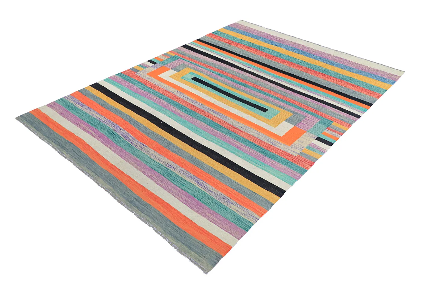 Orientalischer Teppich - Kelim Hand Woven - 209 x 298 cm