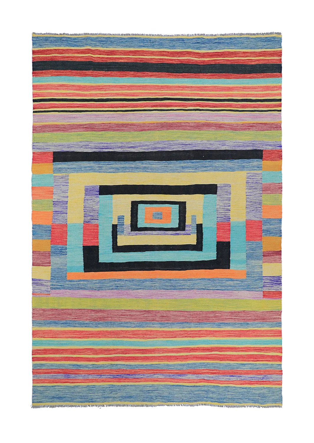 Orientalischer Teppich - Kelim Hand Woven - 203 x 299 cm