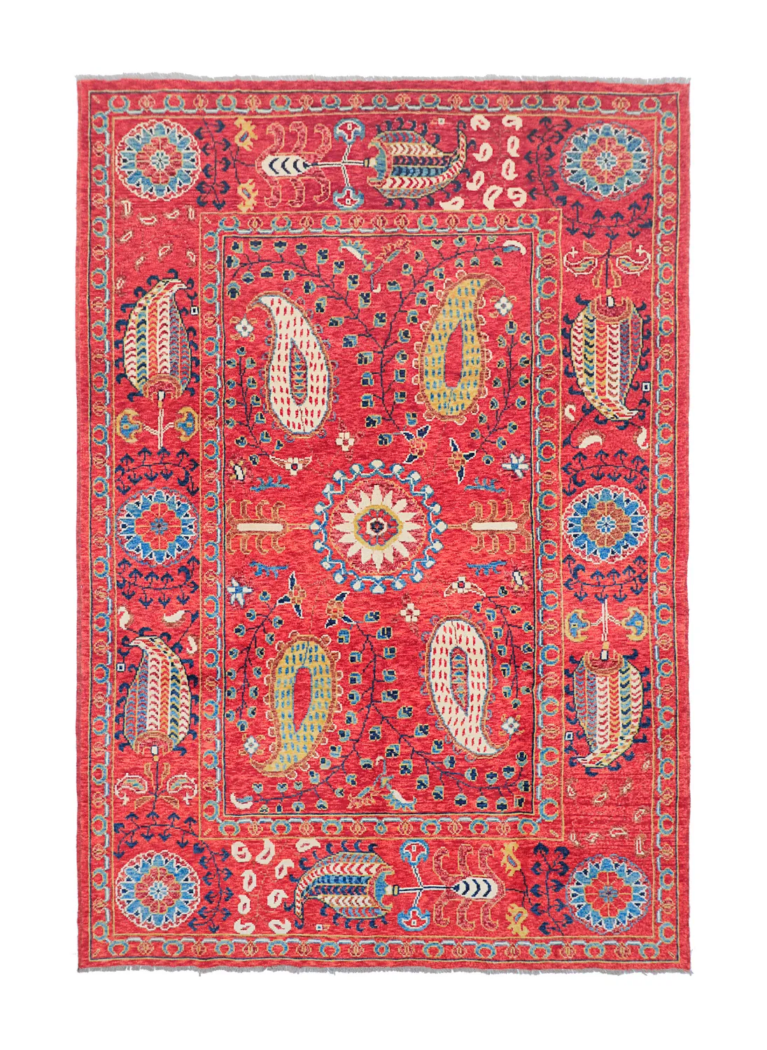 Orientalischer Teppich - Suzani Hand Knotted - 200 x 300 cm