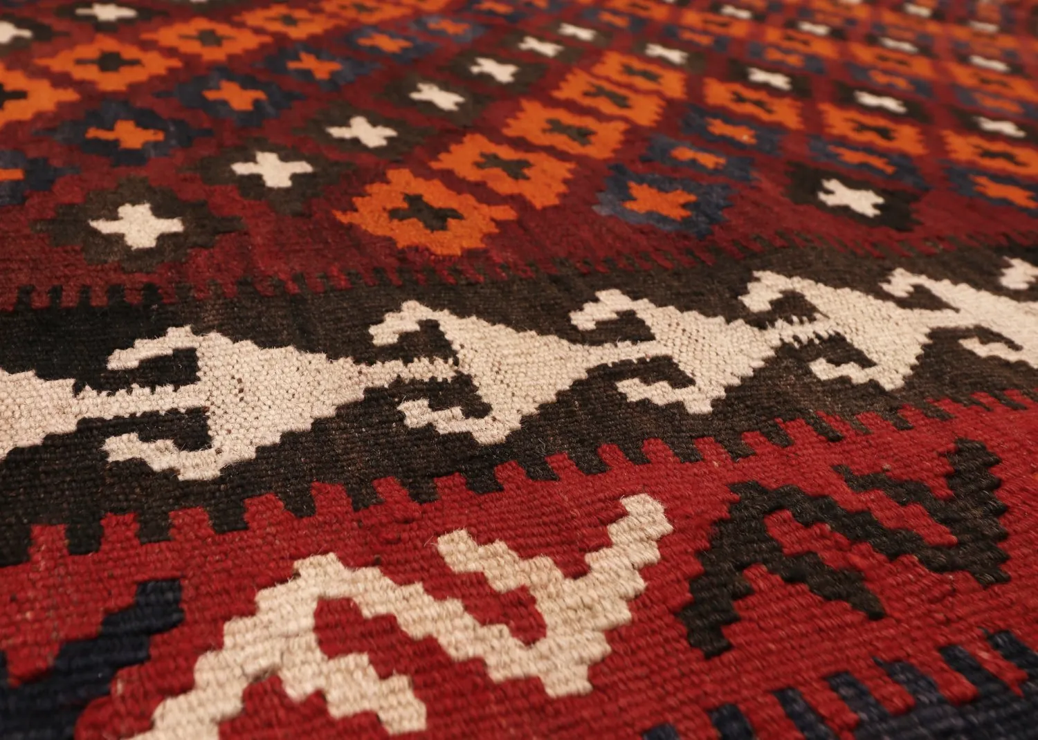 Orientalischer Kelim-Teppich 366 x 255 cm