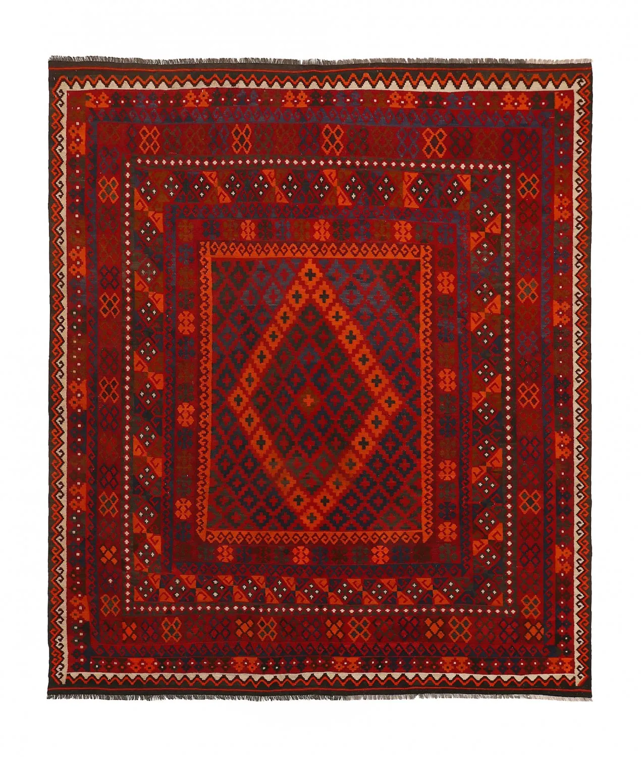 Orientalischer Kelim-Teppich 294 x 253 cm