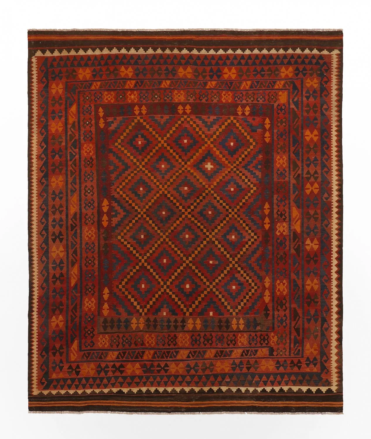 Orientalischer Kelim-Teppich 283 x 233 cm