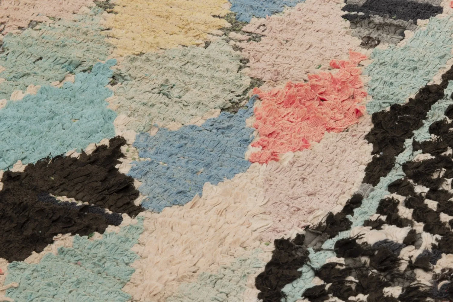 Marokkanische Berber Teppich Boucherouite 170 x 105 cm