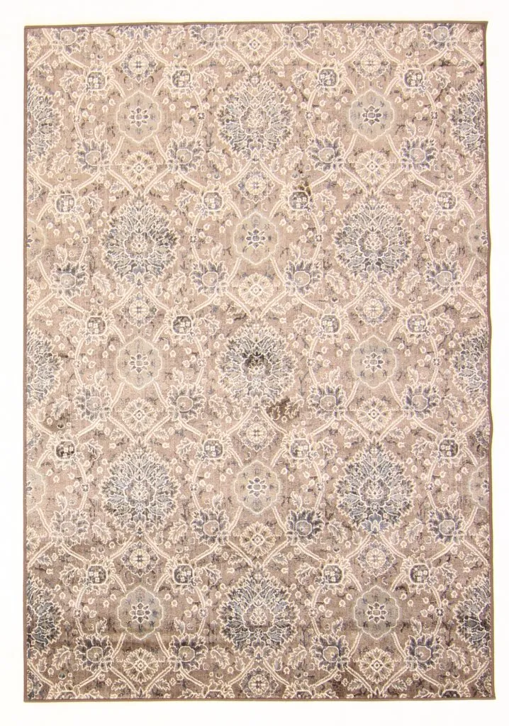 Wilton-Teppich - Sanandaj (blau-beige)