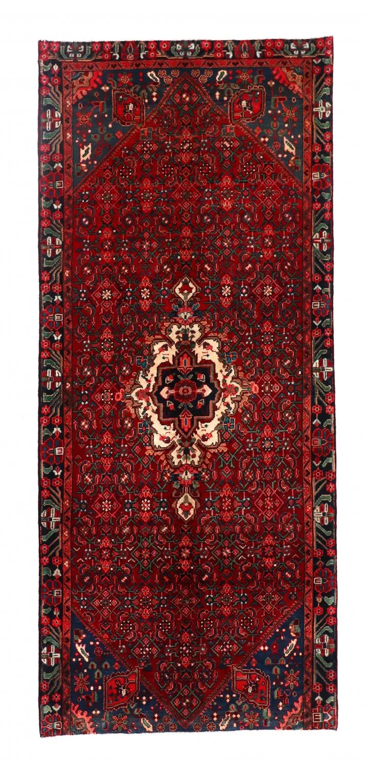 Orientalischer Teppich Hamedan 292 x 129 cm