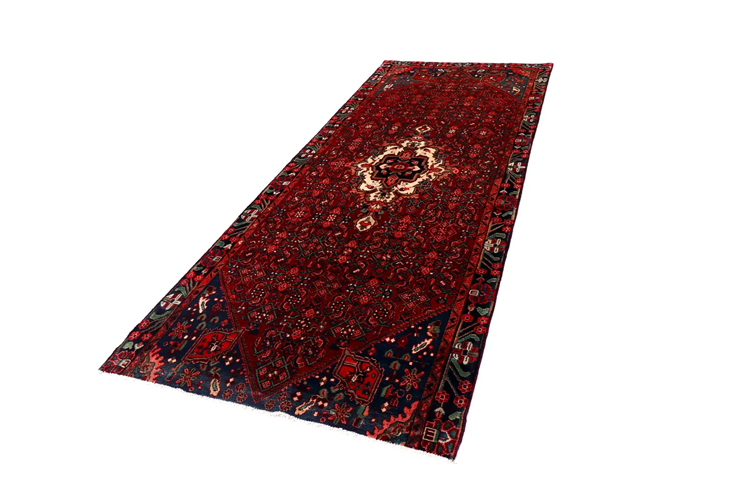 Orientalischer Teppich Hamedan 292 x 129 cm