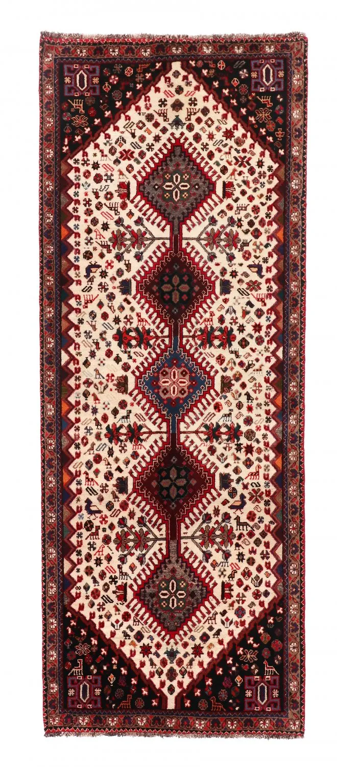 Orientalischer Teppich Hamedan 279 x 108 cm