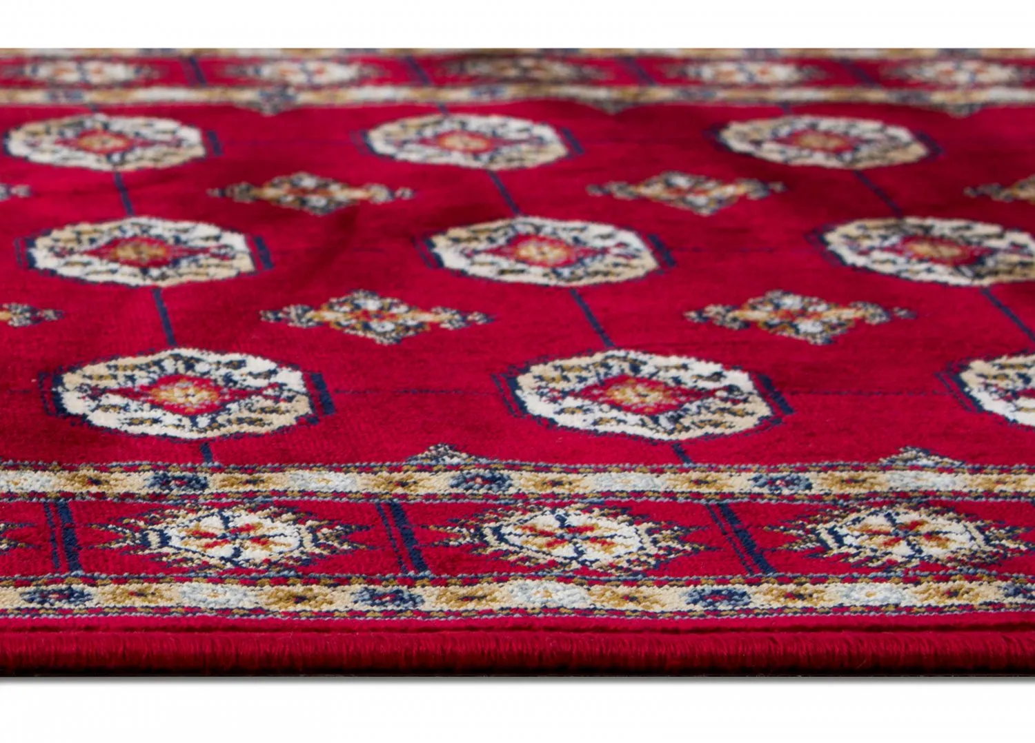 Wilton-Teppich - Kashmir Boccara (rot)