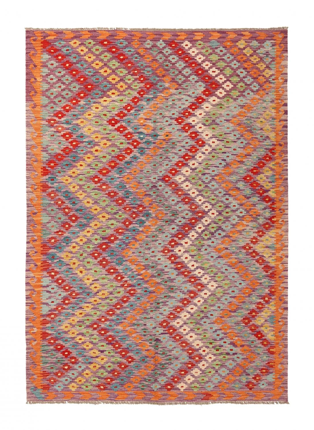 Orientalischer Kelim-Teppich 241 x 168 cm