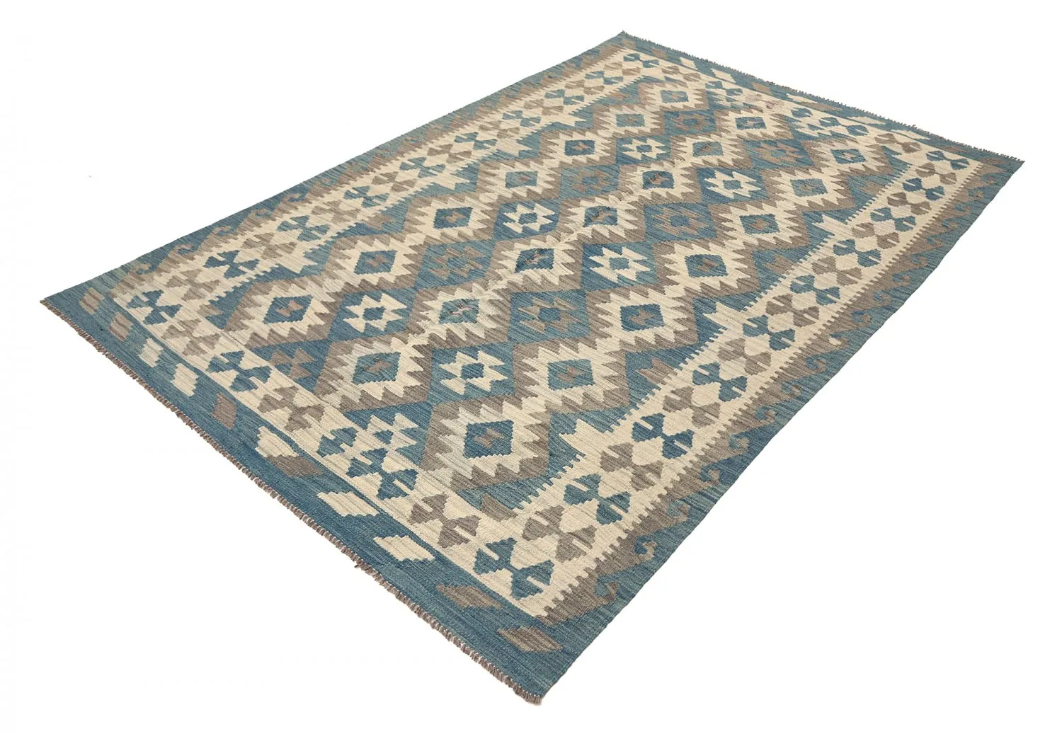 Orientalischer Kelim-Teppich 252 x 168 cm