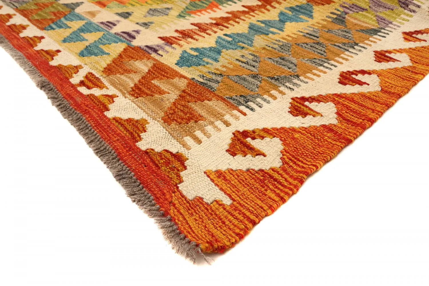 Orientalischer Kelim-Teppich 302 x 201 cm