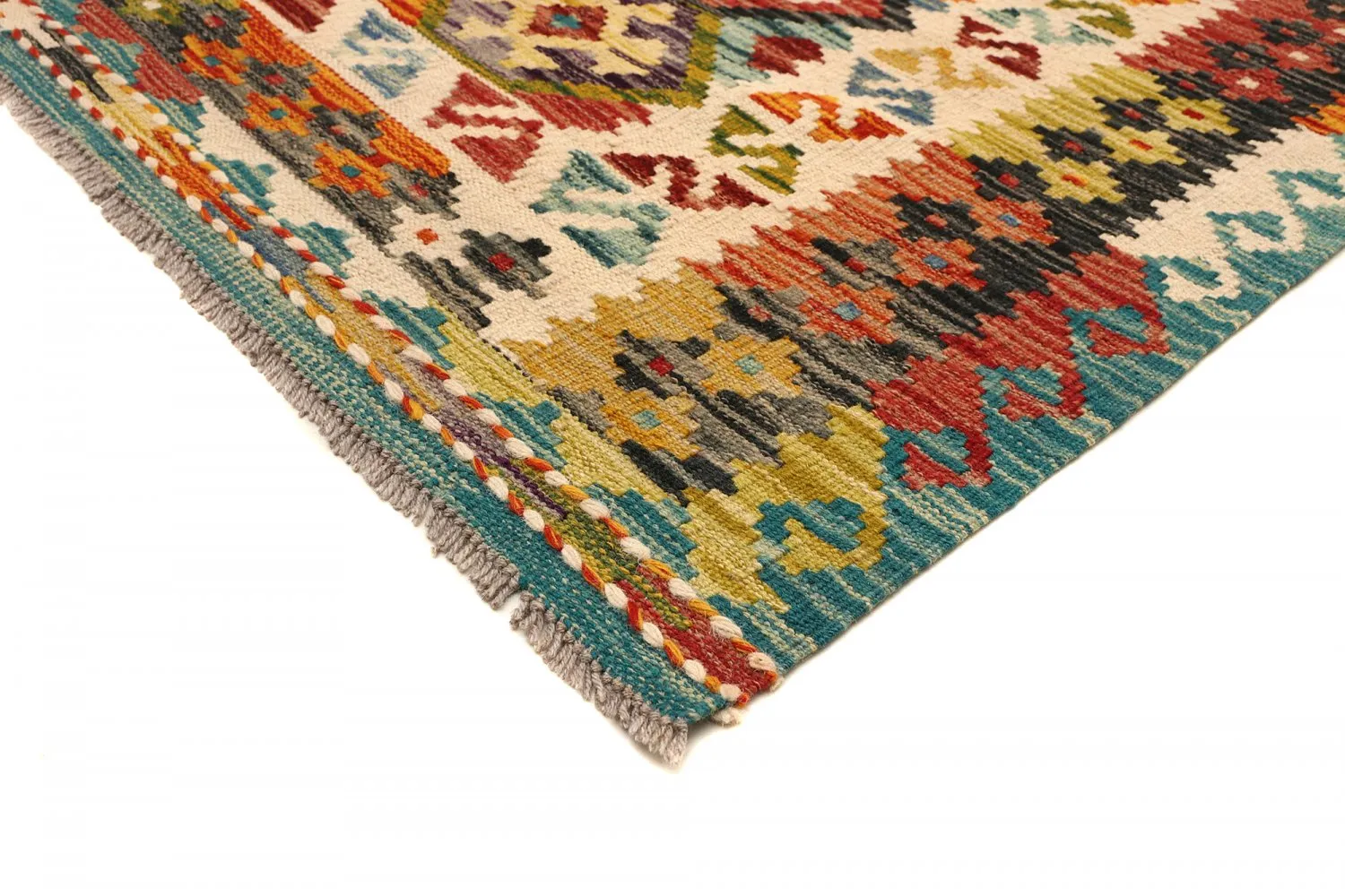 Orientalischer Kelim-Teppich 194 x 145 cm