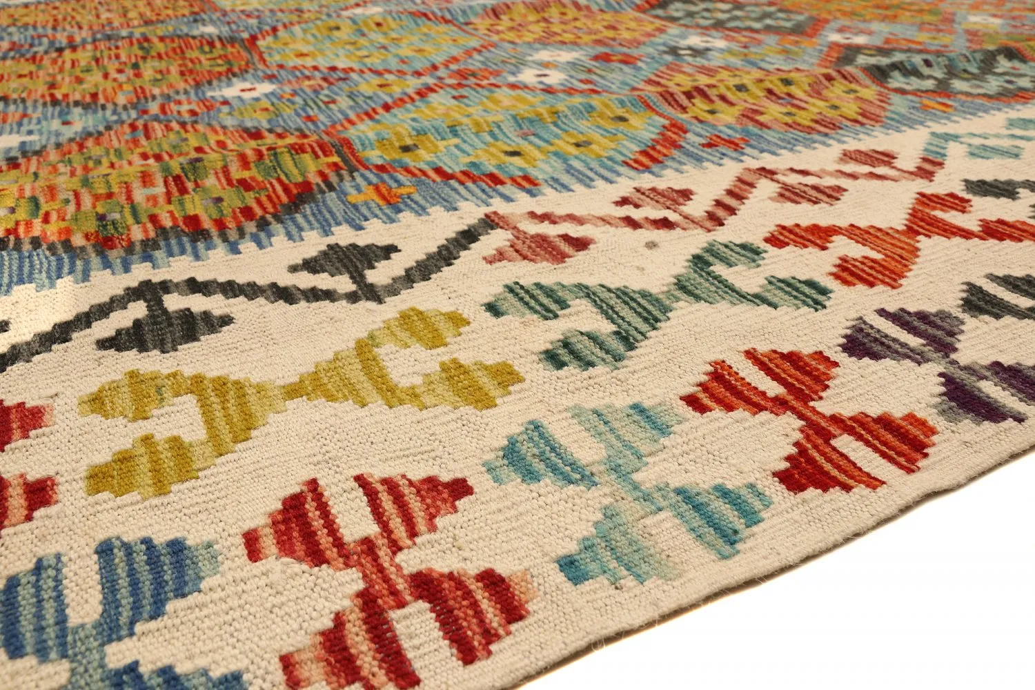 Orientalischer Kelim-Teppich 298 x 211 cm