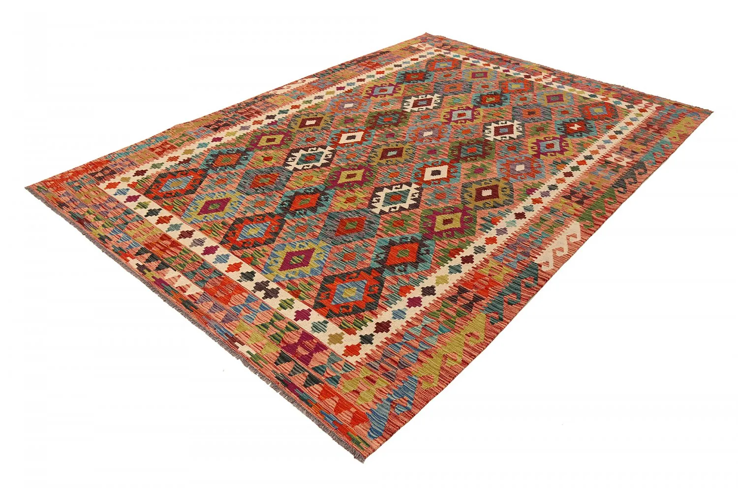 Orientalischer Kelim-Teppich 298 x 204 cm