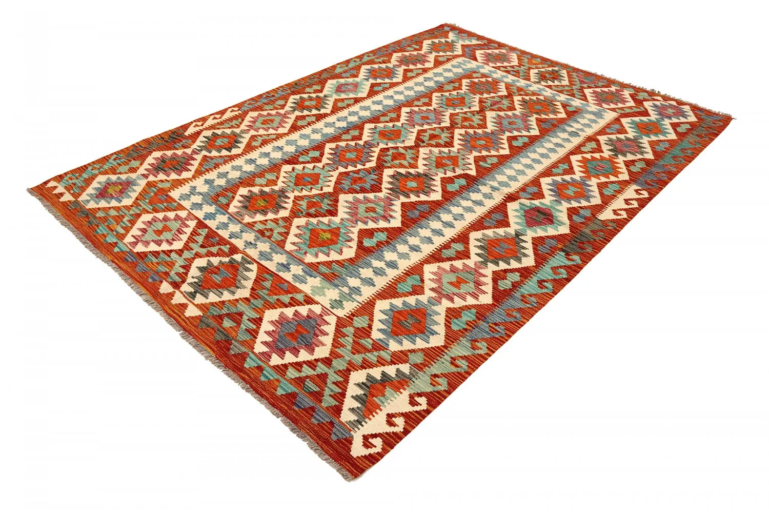 Orientalischer Kelim-Teppich 244 x 170 cm