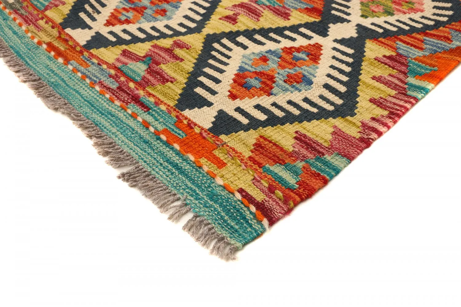 Orientalischer Kelim-Teppich 303 x 199 cm