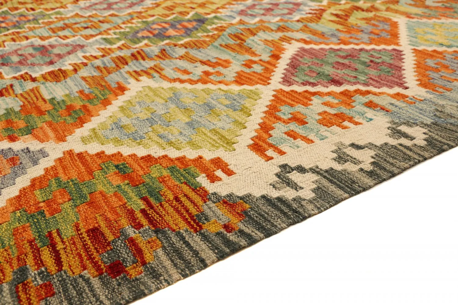 Orientalischer Kelim-Teppich 284 x 209 cm