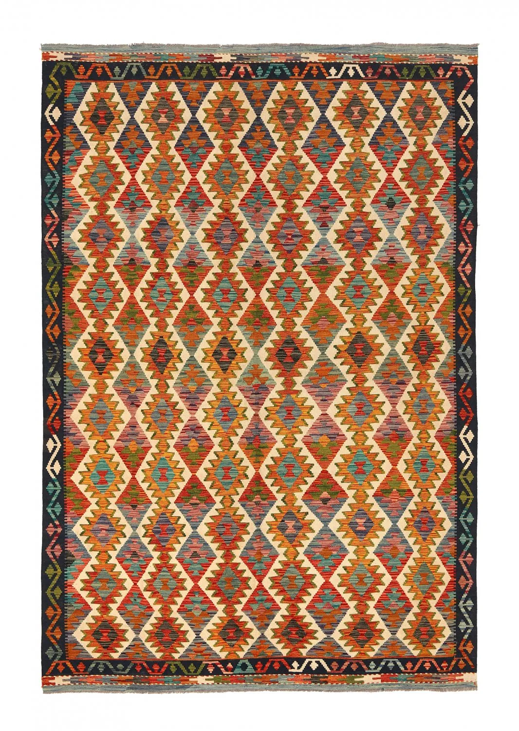 Orientalischer Kelim-Teppich 291 x 196 cm