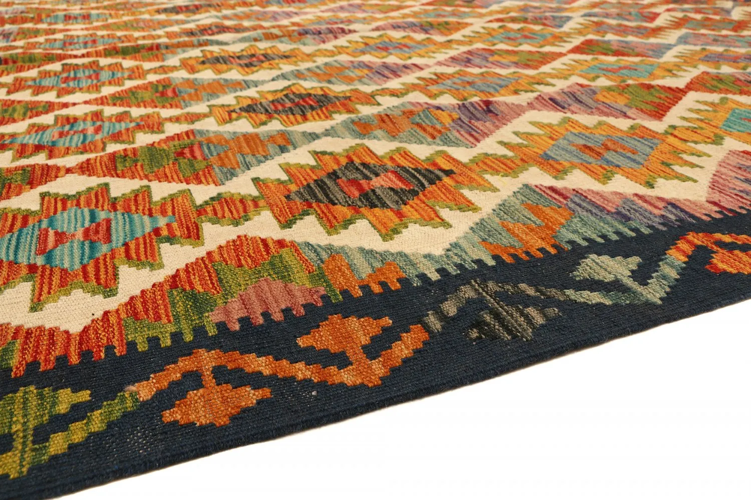 Orientalischer Kelim-Teppich 291 x 196 cm
