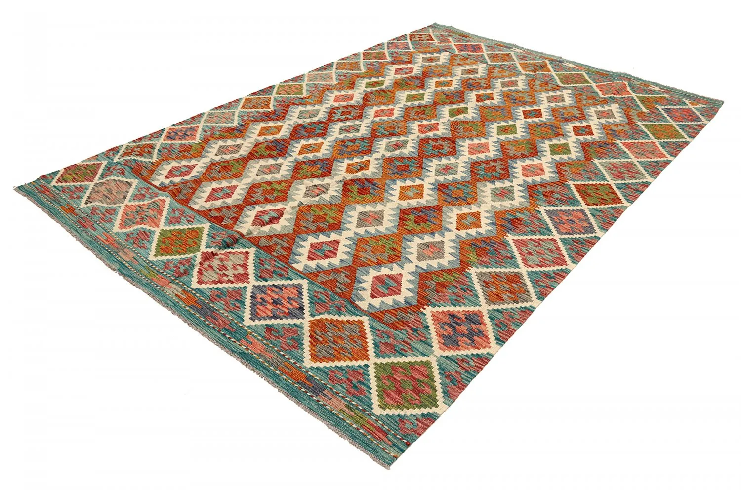 Orientalischer Kelim-Teppich 298 x 201 cm