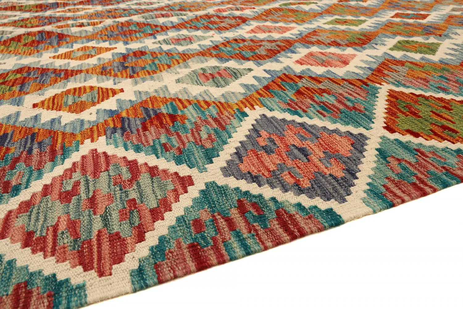 Orientalischer Kelim-Teppich 298 x 201 cm
