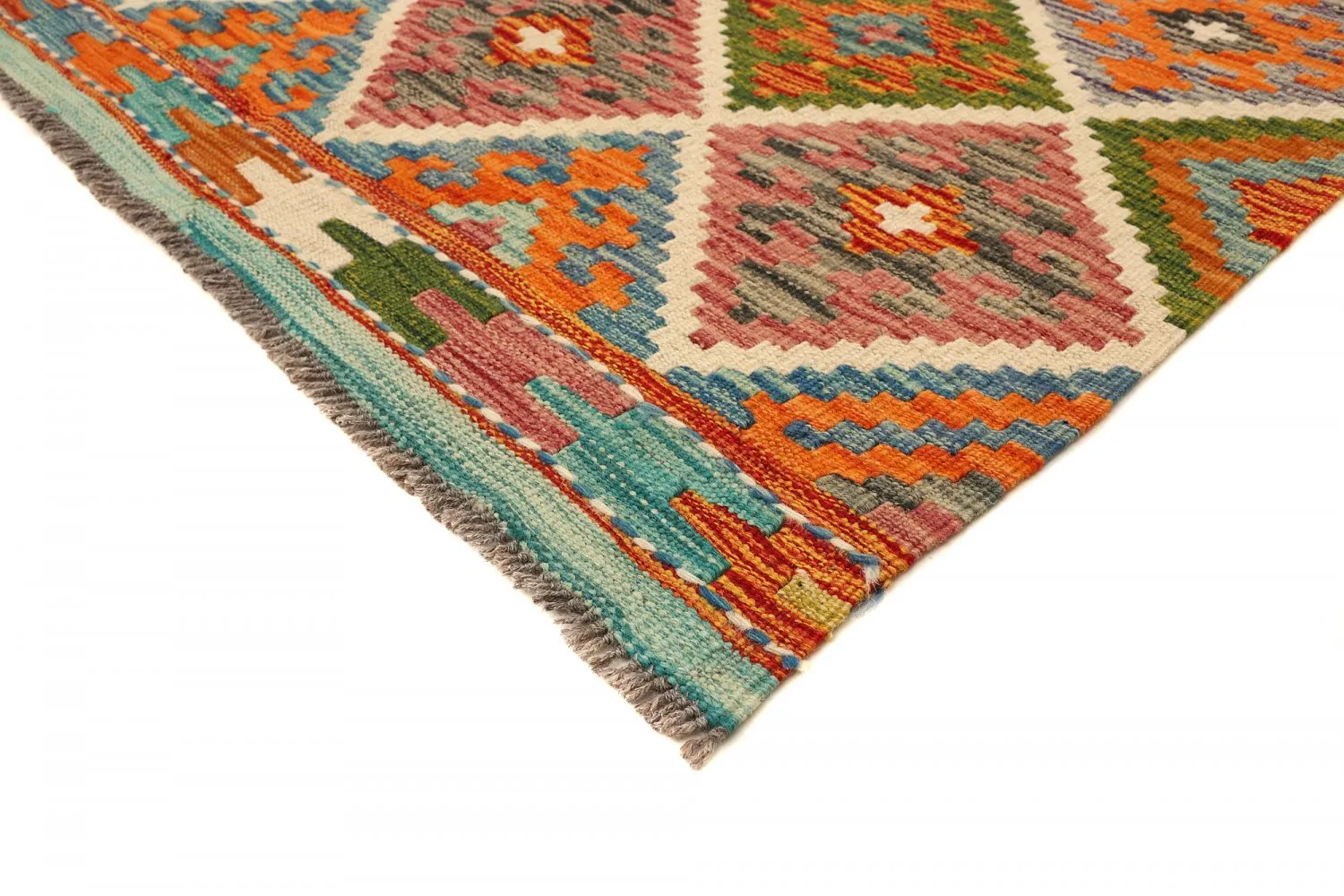 Orientalischer Kelim-Teppich 286 x 211 cm