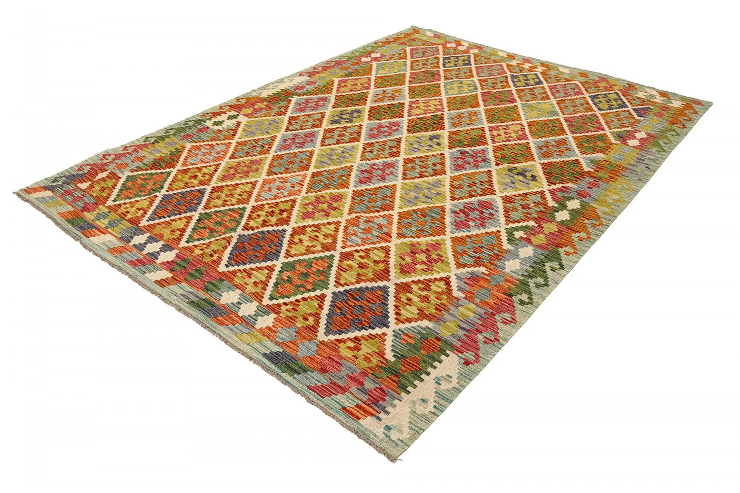 Orientalischer Kelim-Teppich 291 x 210 cm