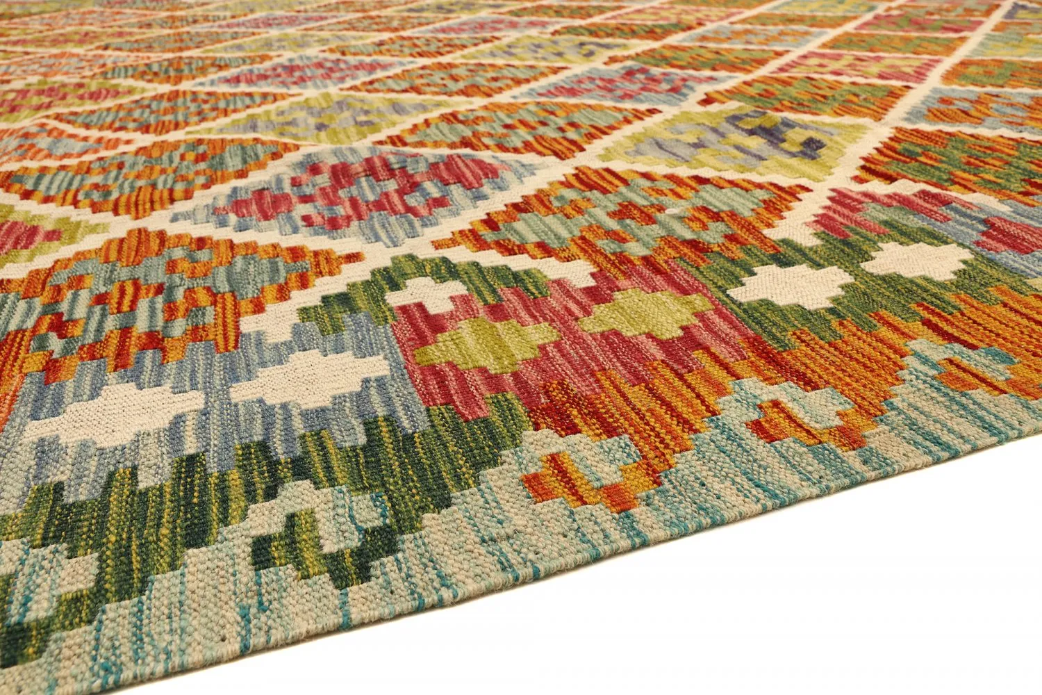 Orientalischer Kelim-Teppich 291 x 210 cm