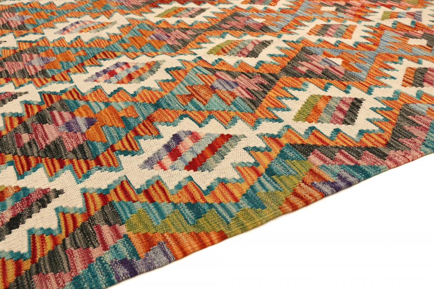Orientalischer Kelim-Teppich 300 x 203 cm