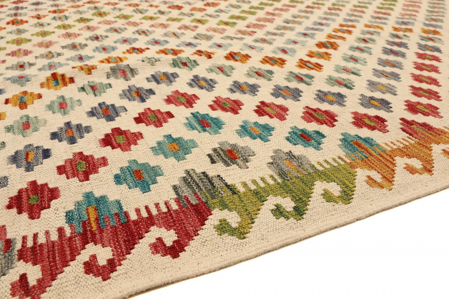 Orientalischer Kelim-Teppich 294 x 208 cm