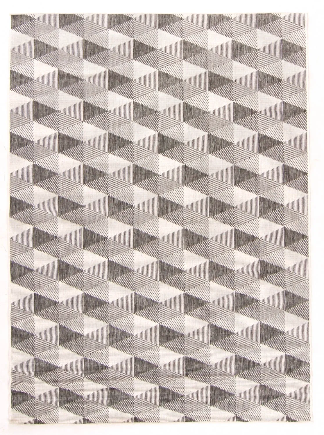 Teppich für innen und außen - Brussels Pattern (grau)