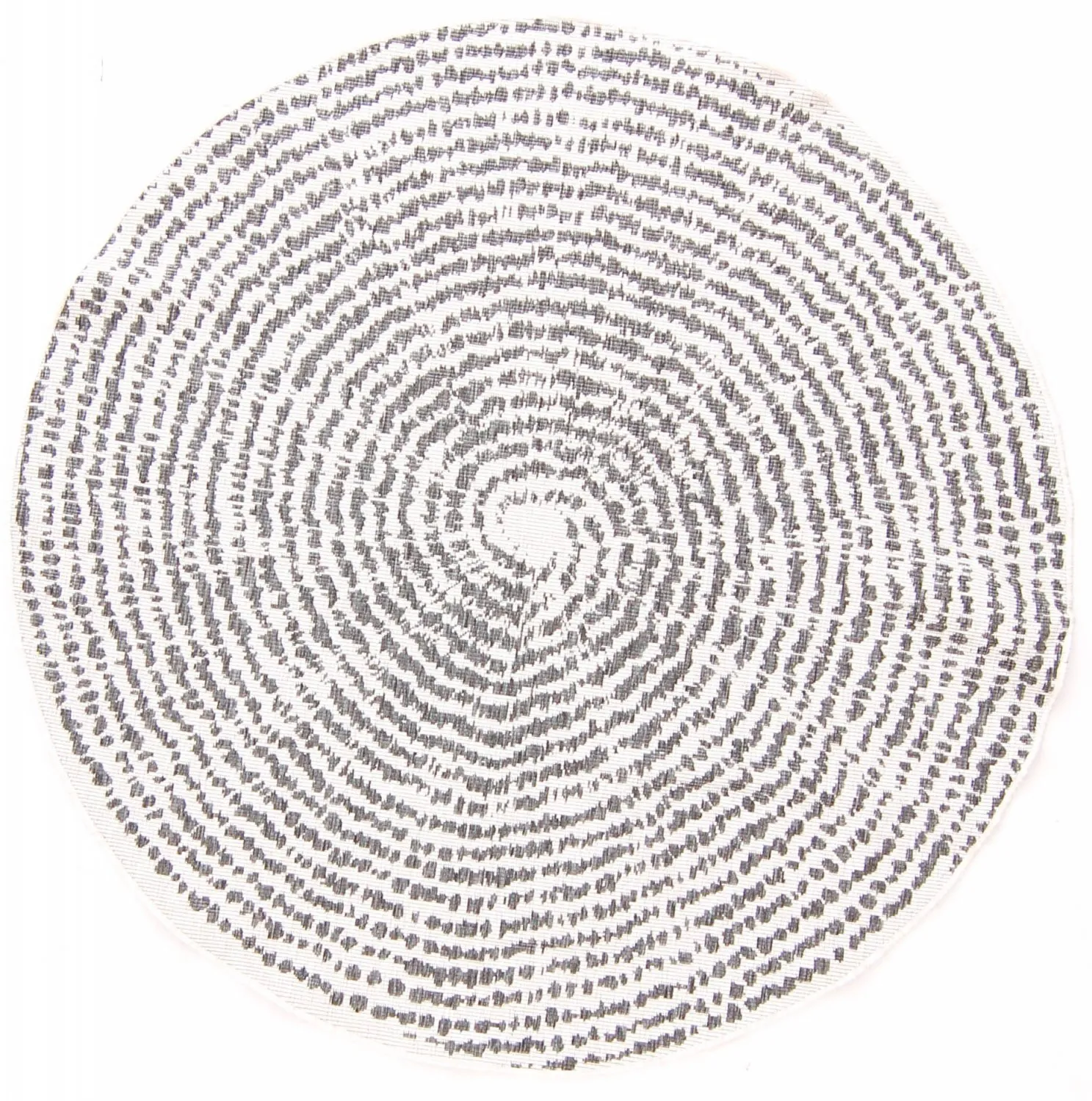 Rund Teppich - Brussels Swirl (grau)