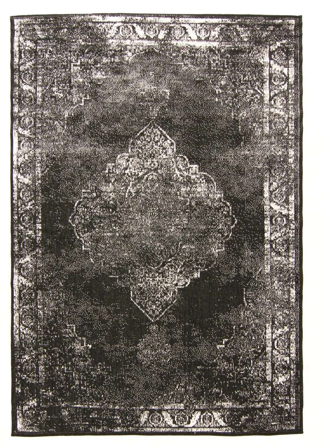 Teppich für innen und außen - Brussels Weave (schwarz)