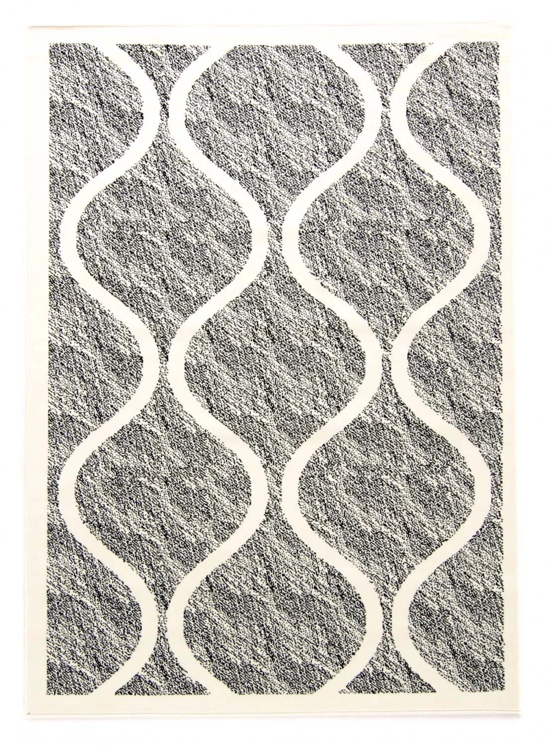 Wilton-Teppich - Florence Wave (grau)