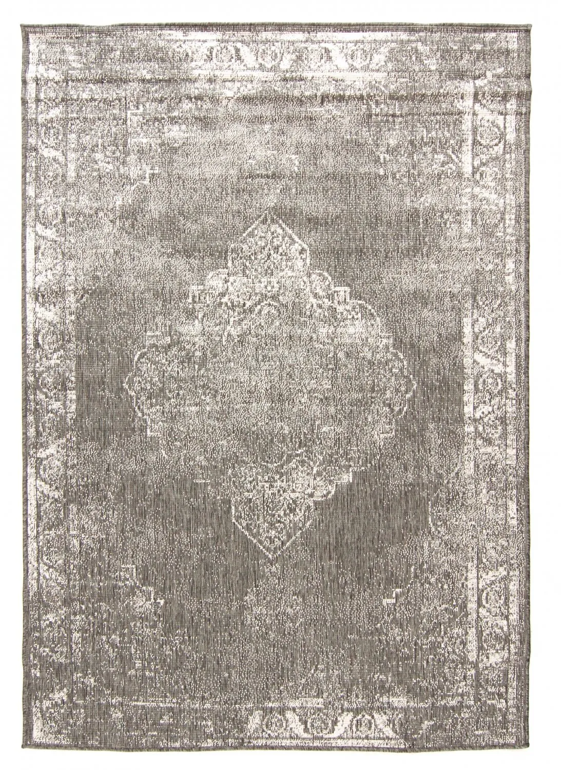 Teppich für innen und außen - Brussels Weave (grau)