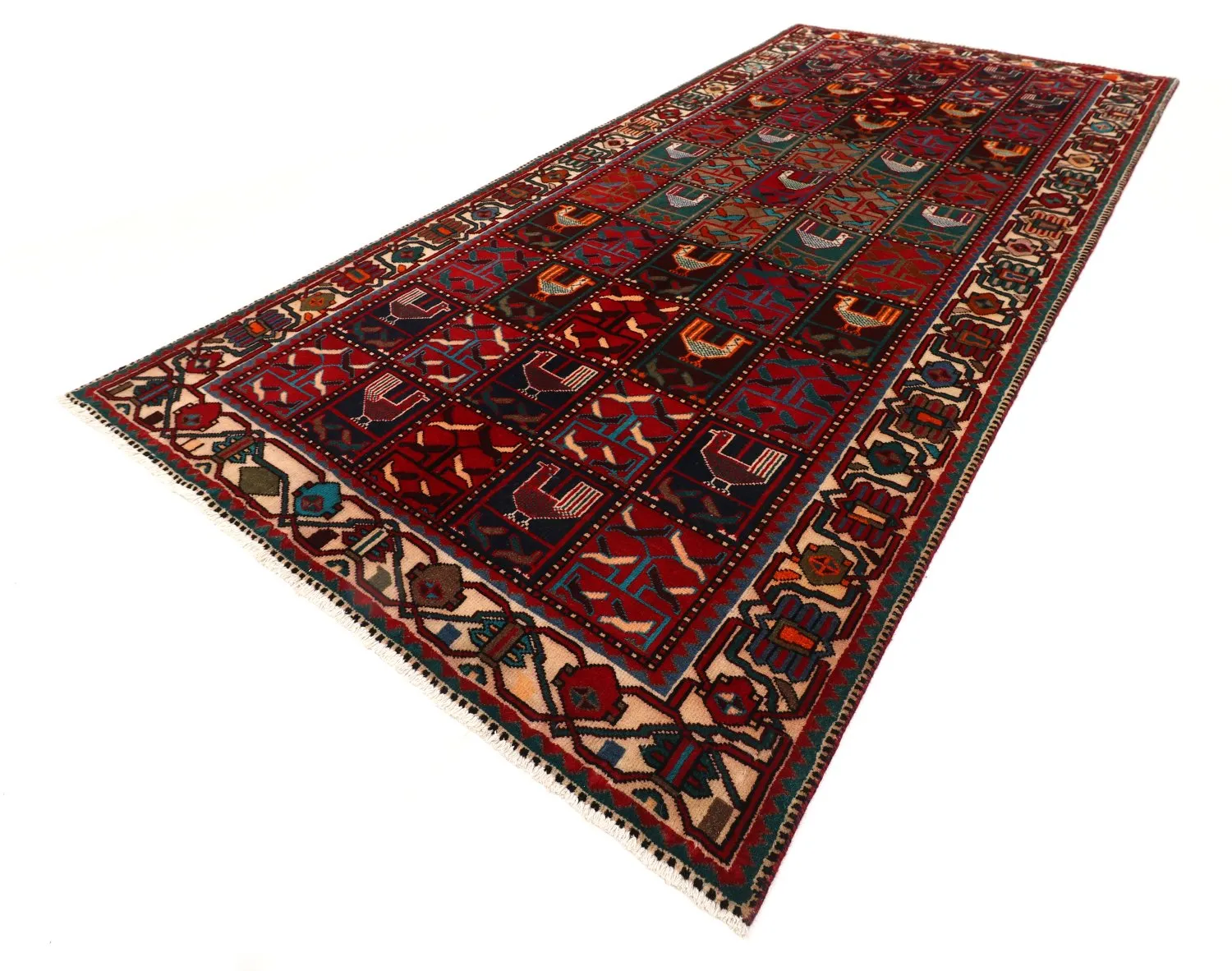 Orientalischer Teppich Hamedan 297 x 145 cm
