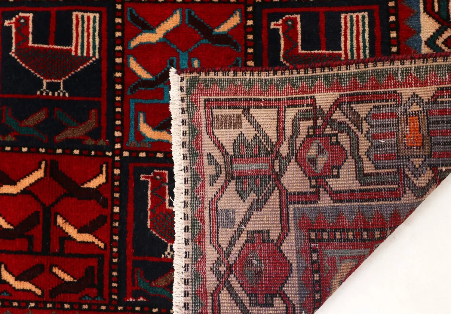 Orientalischer Teppich Hamedan 297 x 145 cm